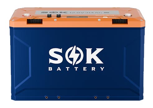 SK12V314PH | 12V314Ah Battery,Built-in heater & Bluetooth,Victron CAN Comms